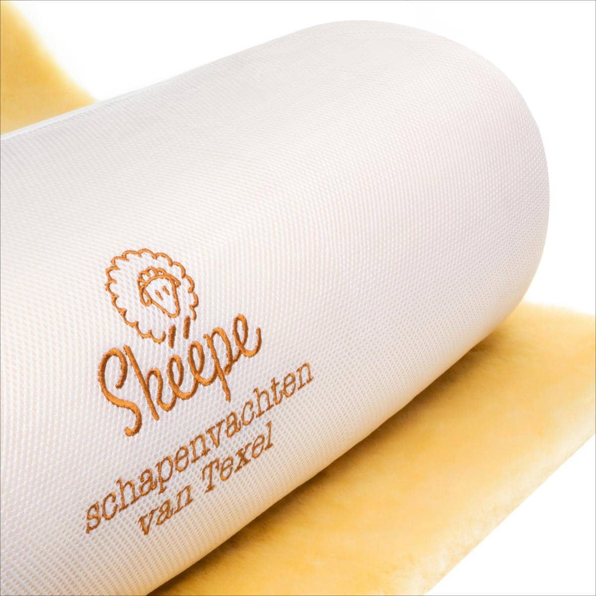 hoes voor je schapenvacht - Opberg zak cilinder vorm - Mesh - Waszak