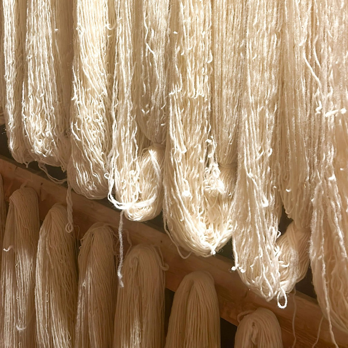 Pure new wool knitting yarn from the Texel - Skeepe