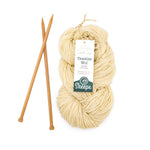 knitting yarn from Texel sheep's wool