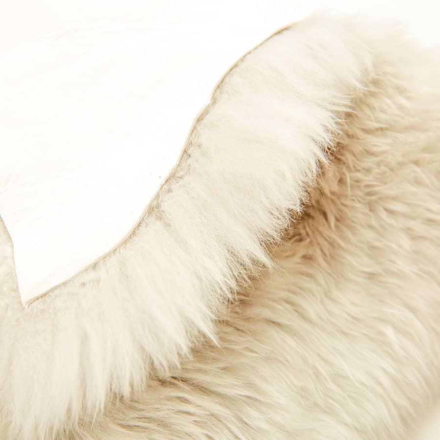 Texelse schapenvacht licht beige