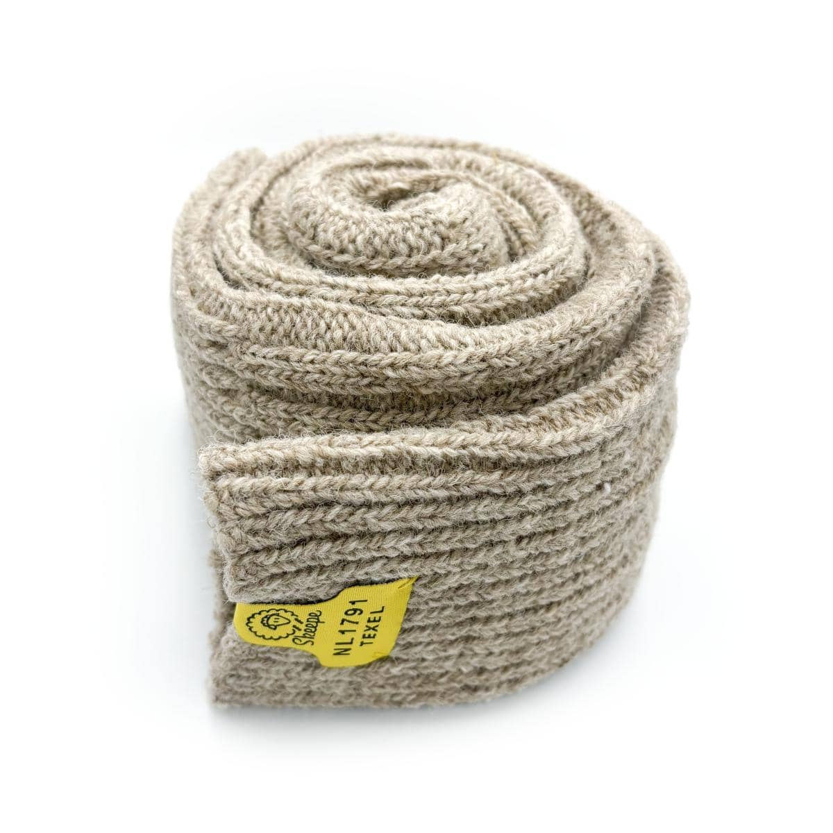 ultra lange wollen sokken, beige, bruin, schapenwol, geitenwollen sok