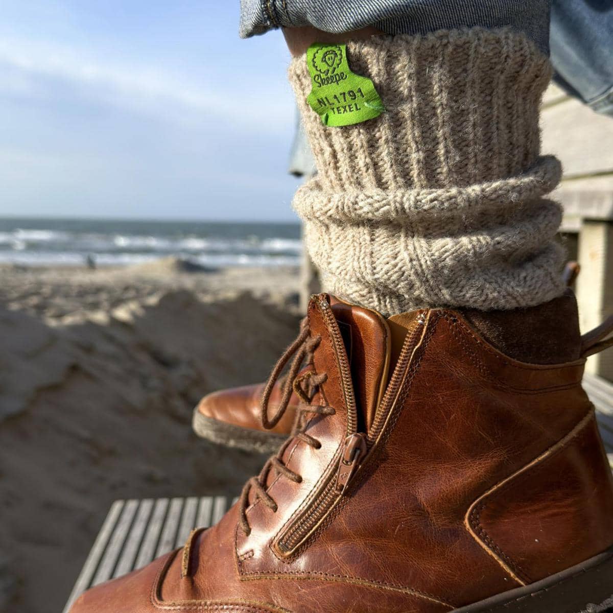 Skeepe knitted socks wool