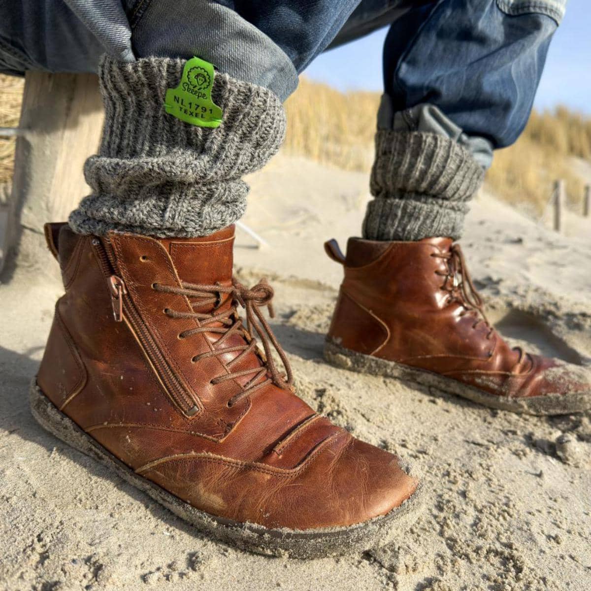 Texelse wollen sokken