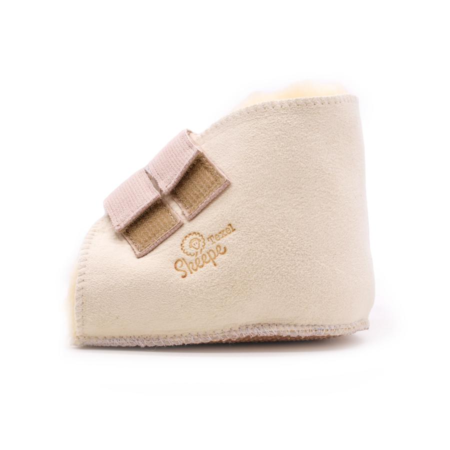 hielbeschermer voor pijnlijke voet of hiel - lamswol - skeepe