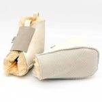 Medizinischer Fersenschoner aus Lammfell – zum Hineinschlüpfen