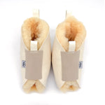 Medizinischer Fersenschoner aus Lammfell – zum Hineinschlüpfen