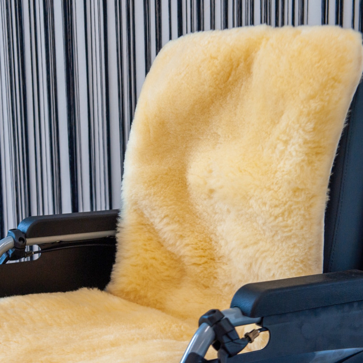 Texel medicinale lamsvacht rolstoel kussen