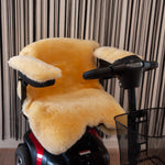 Texelse lamsvacht medisch rolstoel kussen en armsteun set ecologisch