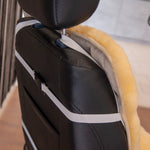 Texel medicinale lamsvacht rolstoel kussen gesp bevestiging