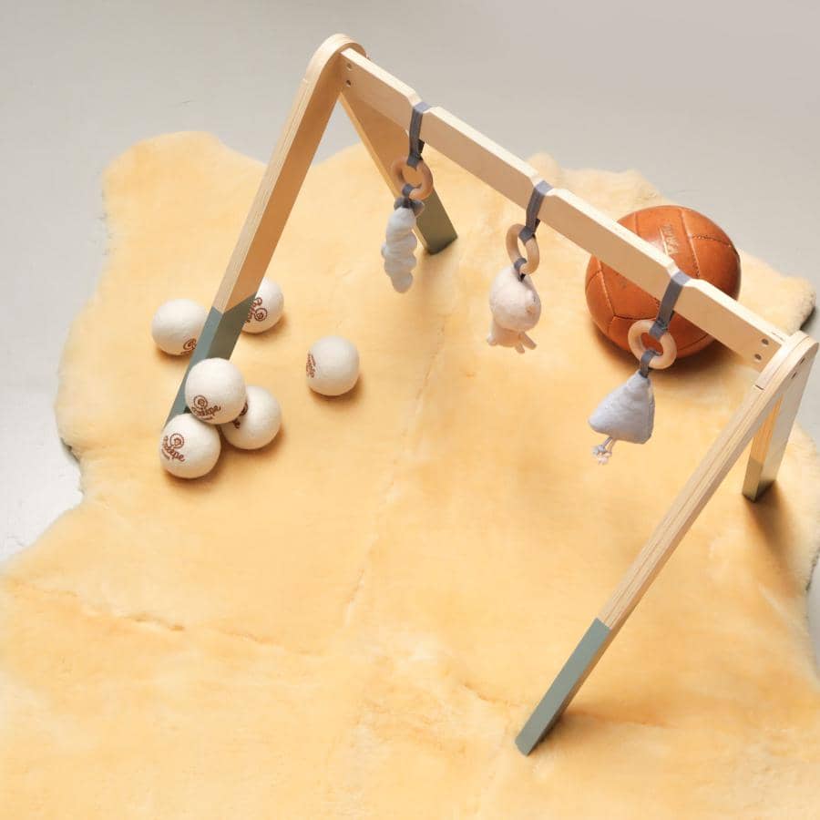 Schafsfell Spielmatte