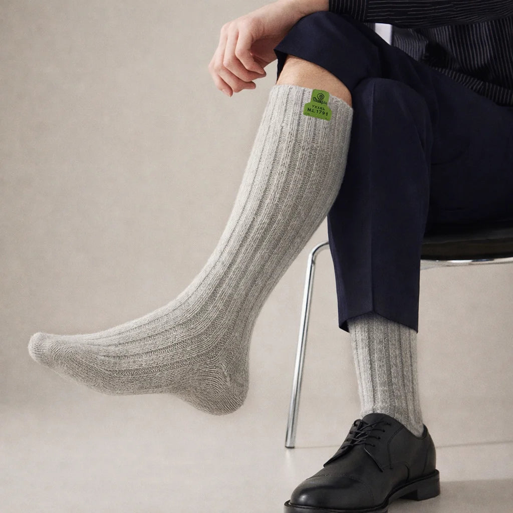 lange wollen sokken heren