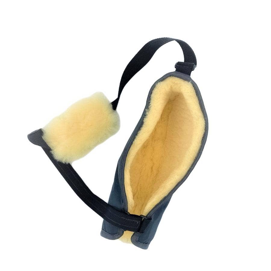 Extra zachte lamsvacht mitella, armdrager