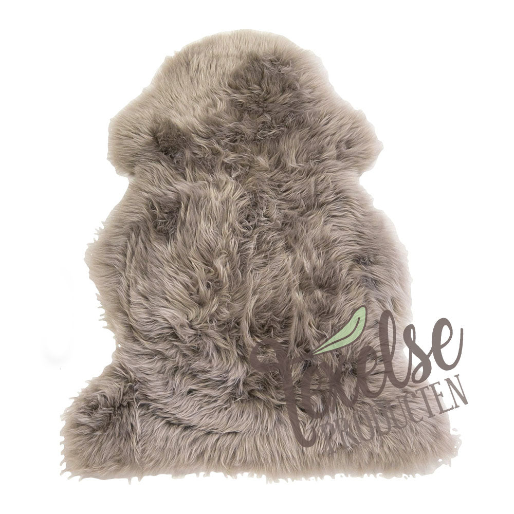 Texelse schapenvacht in de kleur Taupe