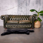 Texeler Schaffell – Schwarz gefärbt – X-Large