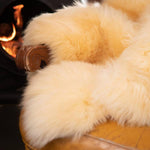 sheepskin chair - medicinal long hair