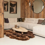 sheepskin rug XL Brown