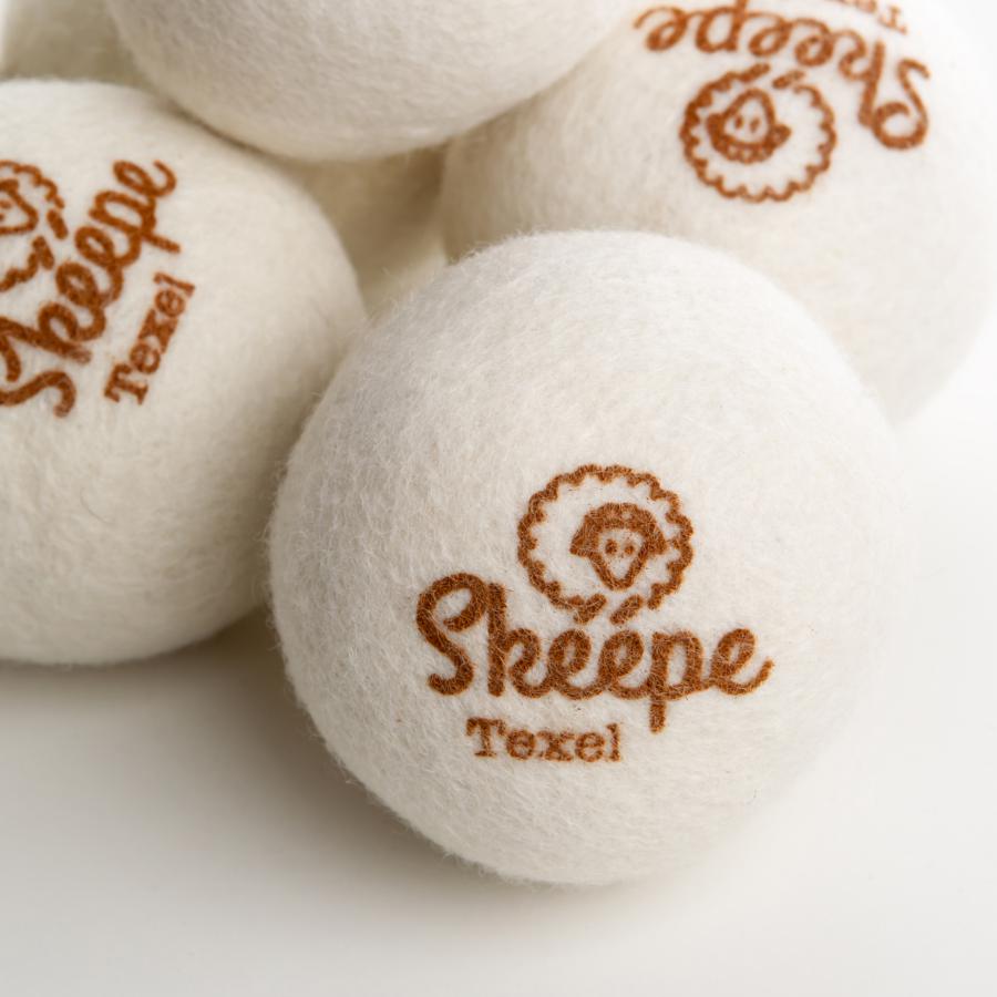 Wasbollen wol Texel Skéépe