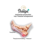 Medicinal Heel Protector - Texel Sheepskin - Beige