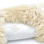 Skeepe echte schapenvacht van Texel - licht beige