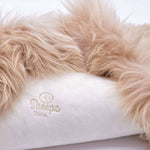 Texelse schapenvacht rose