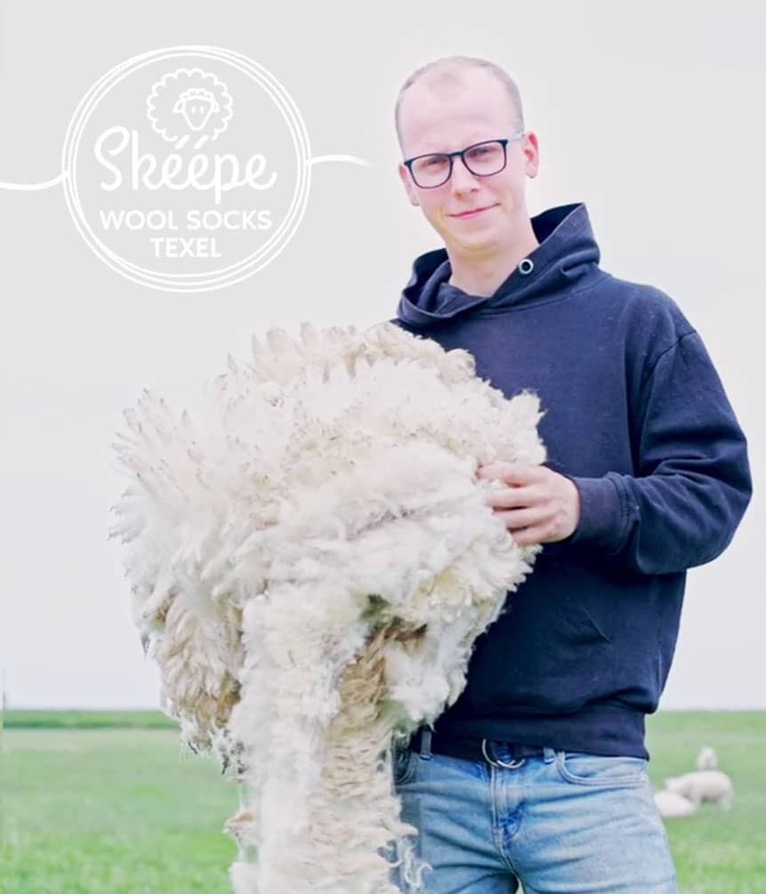 Braune Wollsocken - Mittelhoch - Größe 42-46