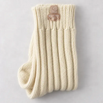 Weiße Wollsocken – Mittellang