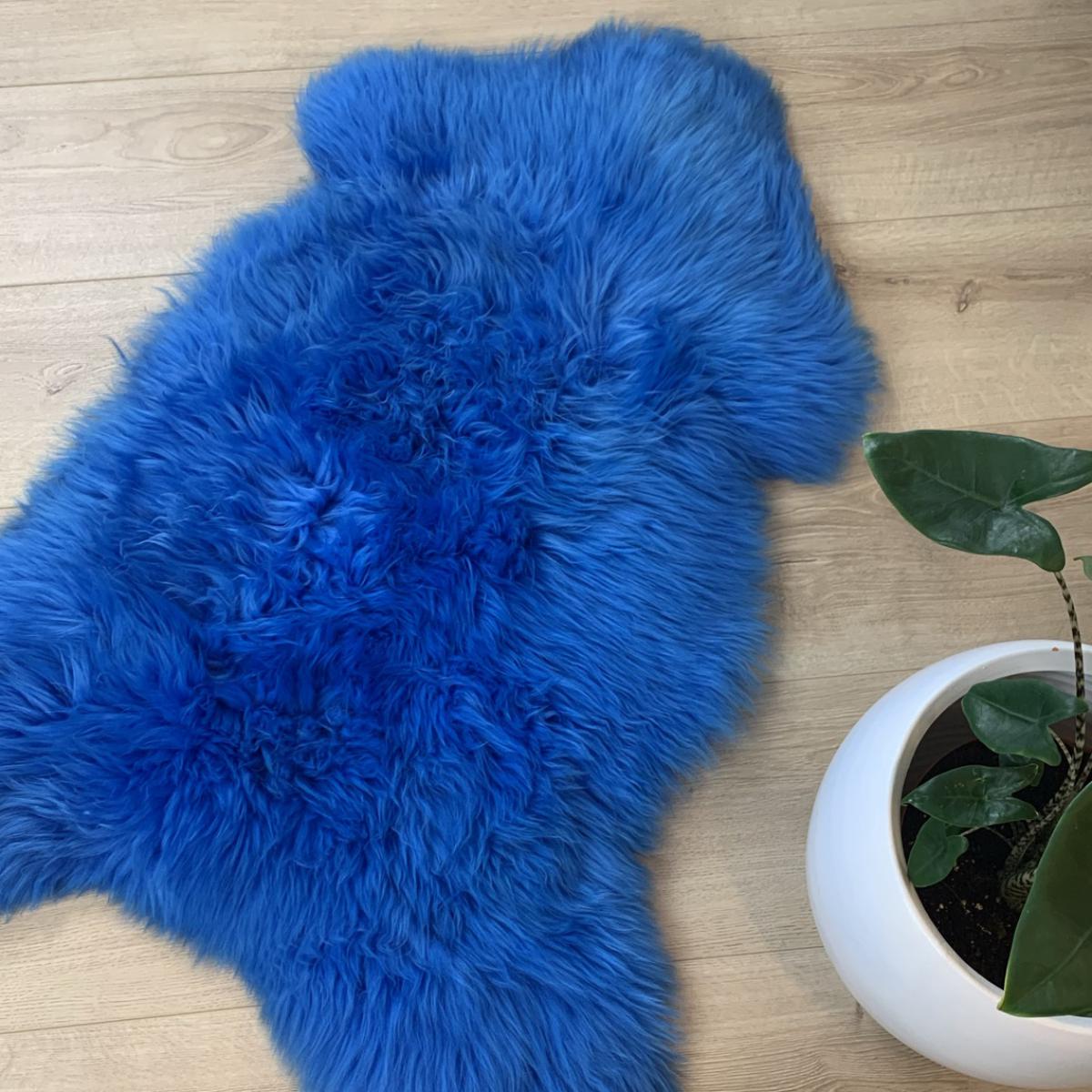 Texels schapenvachtenblauw