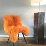 Texel Sheepskin - Bright Orange