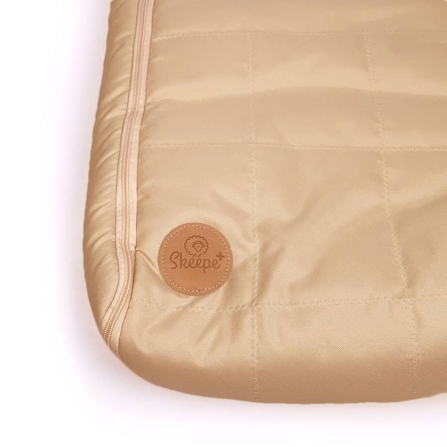 Lamsvacht voetenzak voor baby en kind