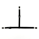 zwart elastiek - schapenvacht aan relax fauteuil vastmaken