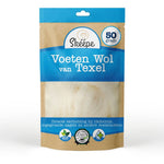 Texelse voetenwol verzacht bij likdoorns, ingegroeide nagels, eeltplekken, eeltknobbels en andere voetklachten