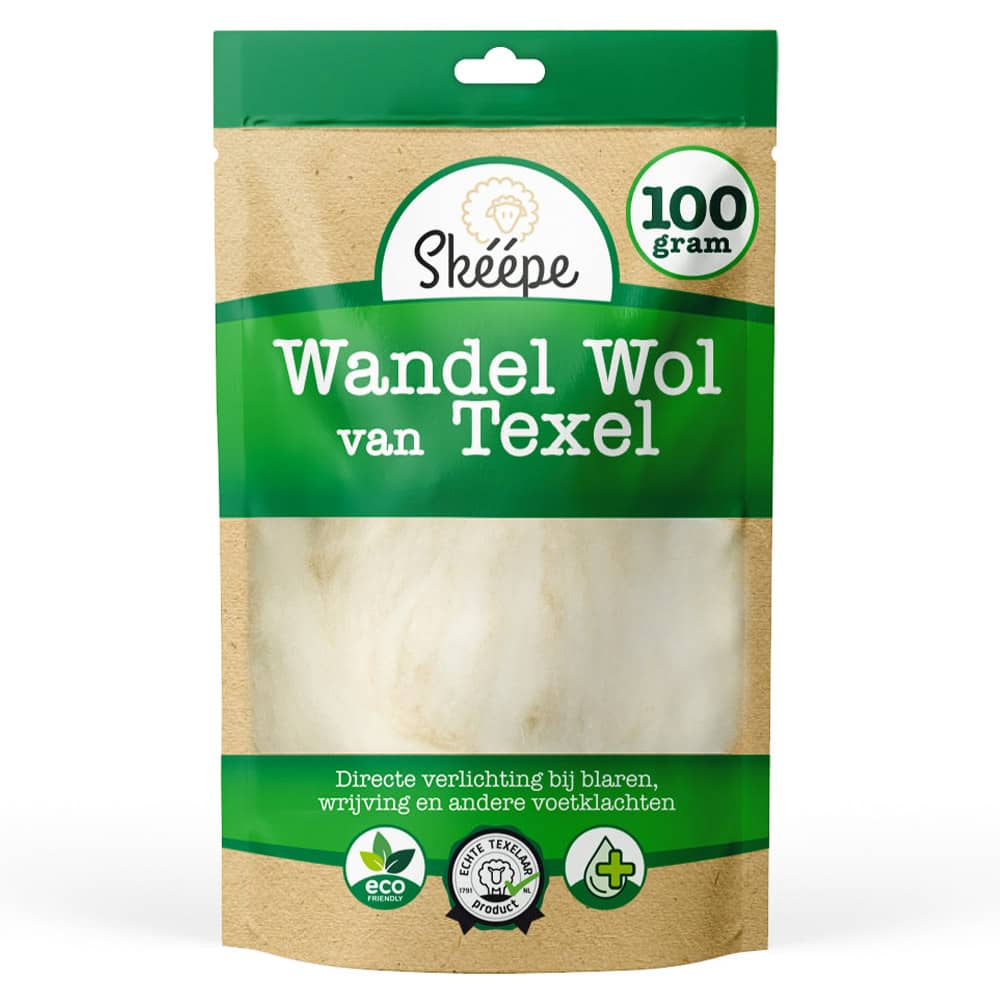 Texelse wandelwol 100 gram