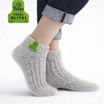 Hellgraue Wollsocken – Söckchen