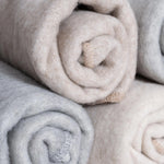 wollen plaids en dekens