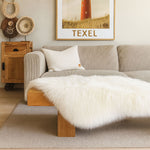 Witte schapenvacht groot