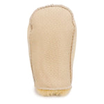 Medizinischer Fersenschoner aus Lammfell – zum Hineinschlüpfen