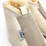 Medizinischer Fersenschoner aus Lammfell – zum Hineinschlüpfen