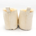 Medizinischer Fersenschoner aus Lammfell – zum Hineinschlüpfen