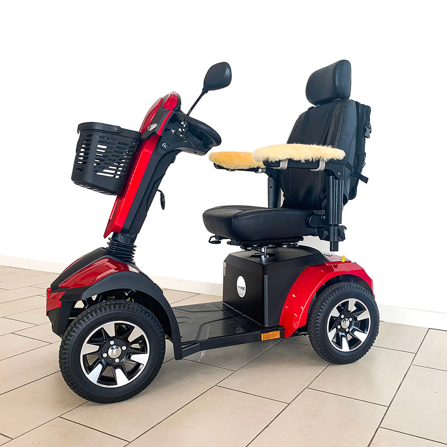 Hoes voor armleuning van rolstoel of scootmobiel - Schapenvacht