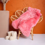 Texelse Schapenvacht roze 