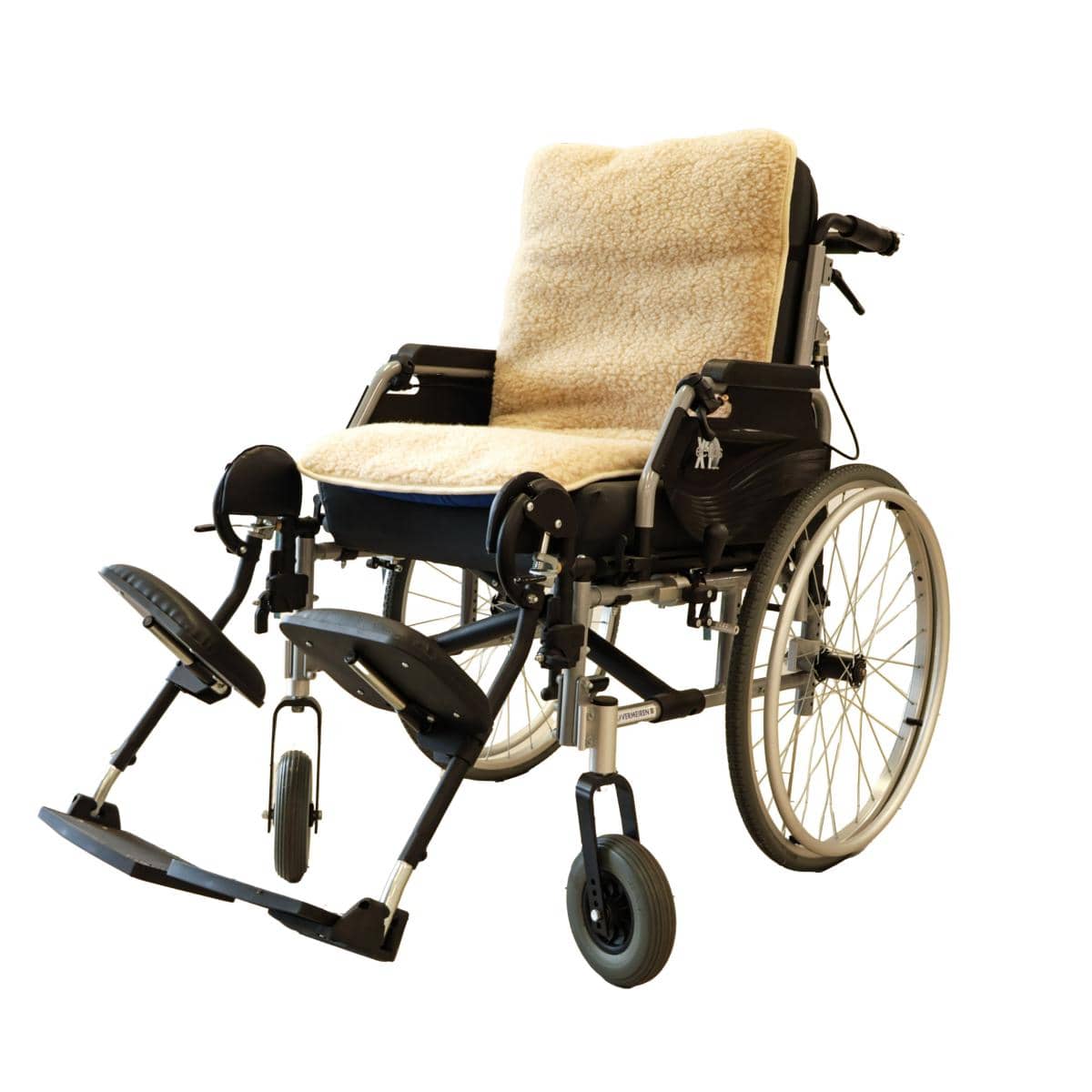 Zitkussen, zitkussen snucke van echt wollig lamsvel voor stoel Zitkussen, zitkussen snucke van echt wollig lamsvel voor stoel