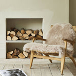Texelse schapenvacht beige / lichtbruin