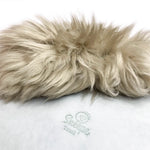 Skeepe schapenvacht - Licht taupe