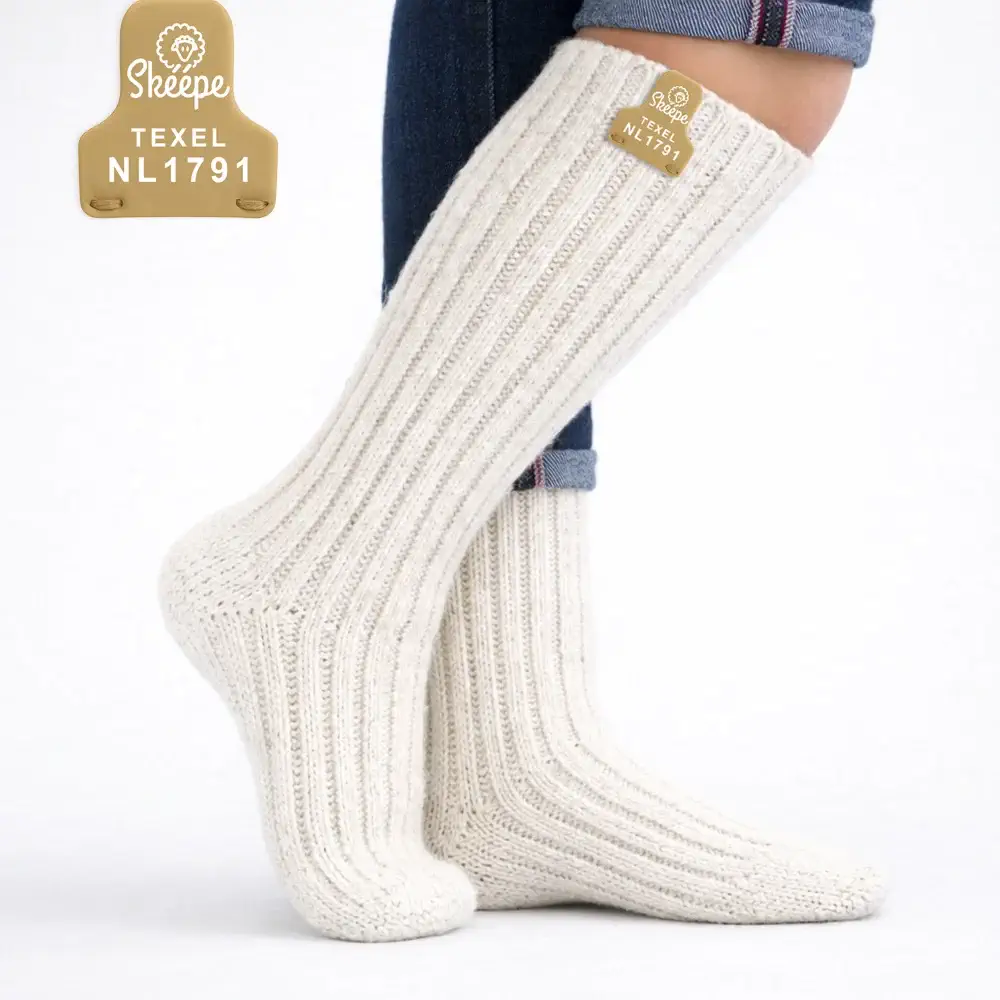 wollen kniekousen dames