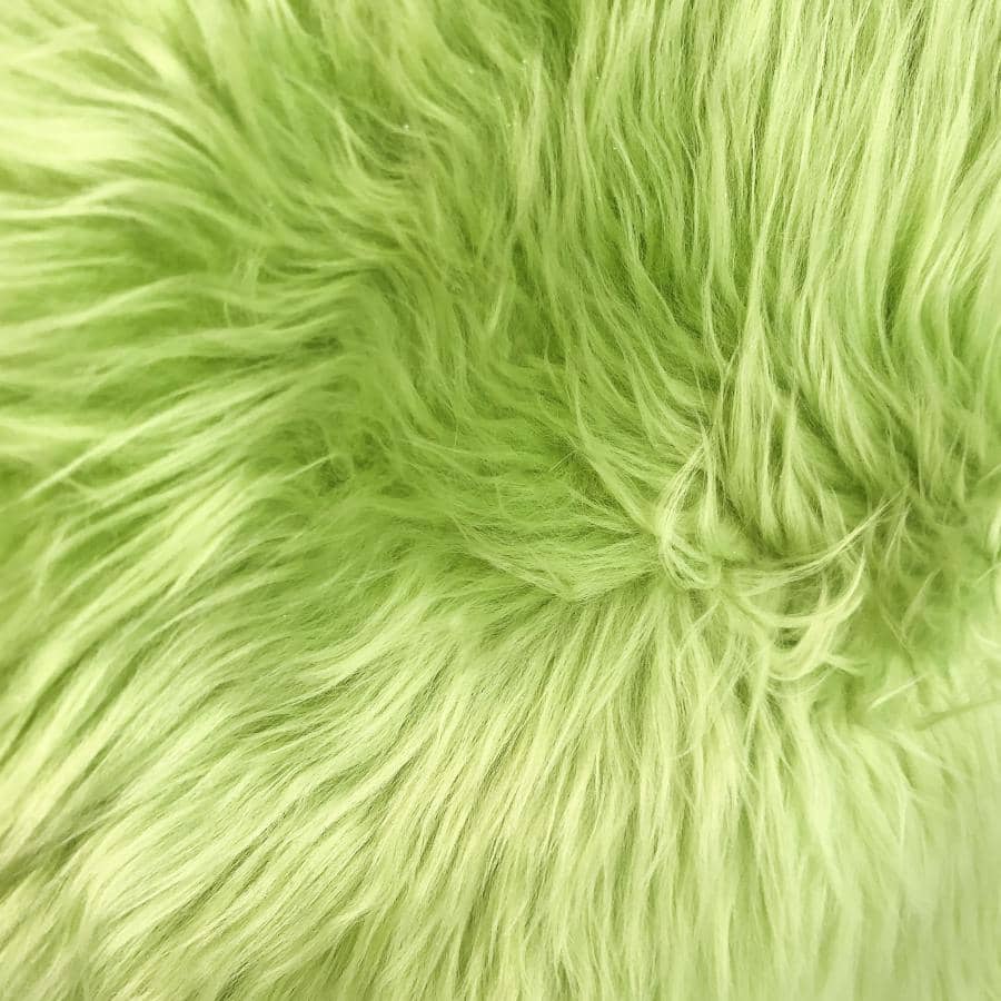 Schapenvacht fel groen Texel Skeepe