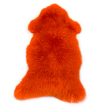 Donker oranje schapenvacht Texel