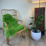 schapenvacht vel groen