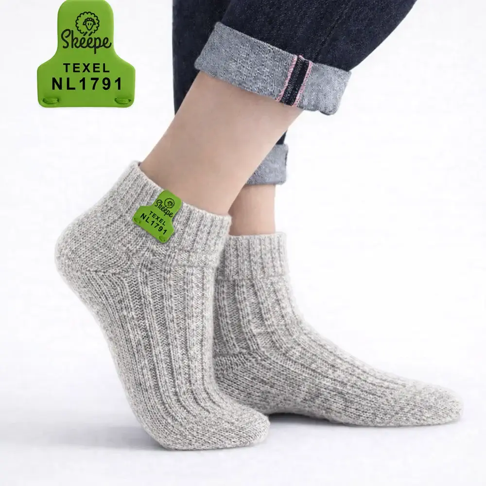 wollen enkelsokken
