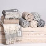 wollen plaids en dekens van texelse schapenwol