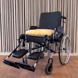 Medicinal wheelchair cushion